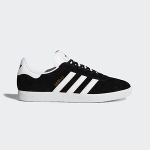 adidas Gazelle Black and White Sneakers